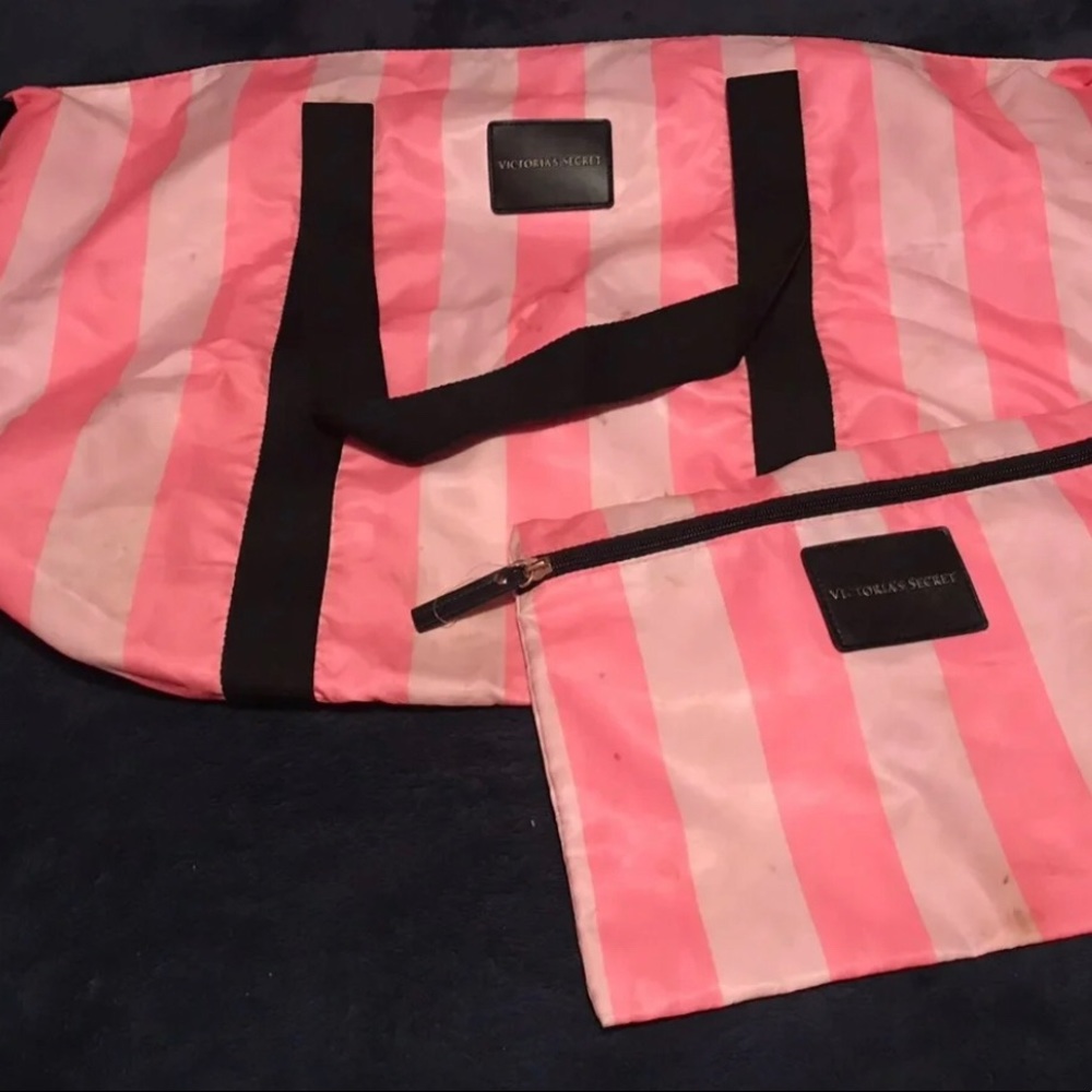 VS TOTE AND MAKEUP TOTE BAG